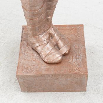 Decorative sculpture, patinated aluminium, Art People Gallery Paris.