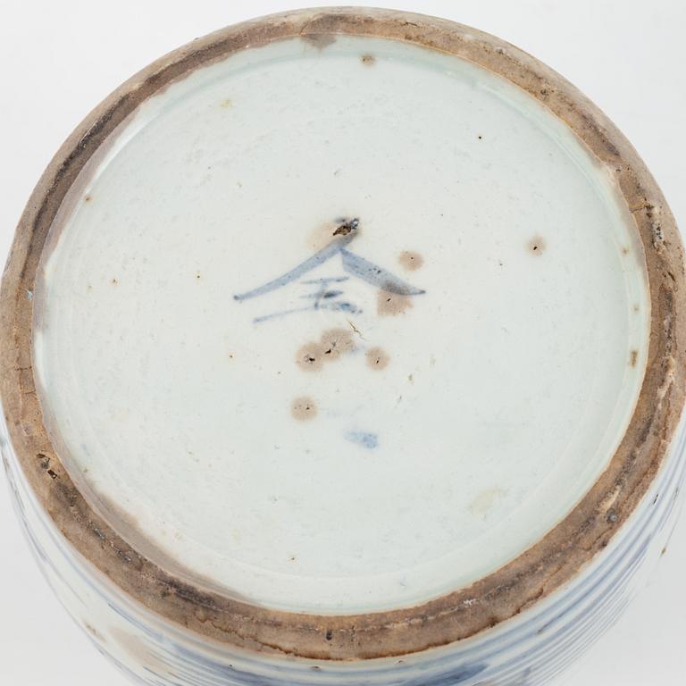 Parti porslin, 9 delar, Kina, 1600-1900-tal.