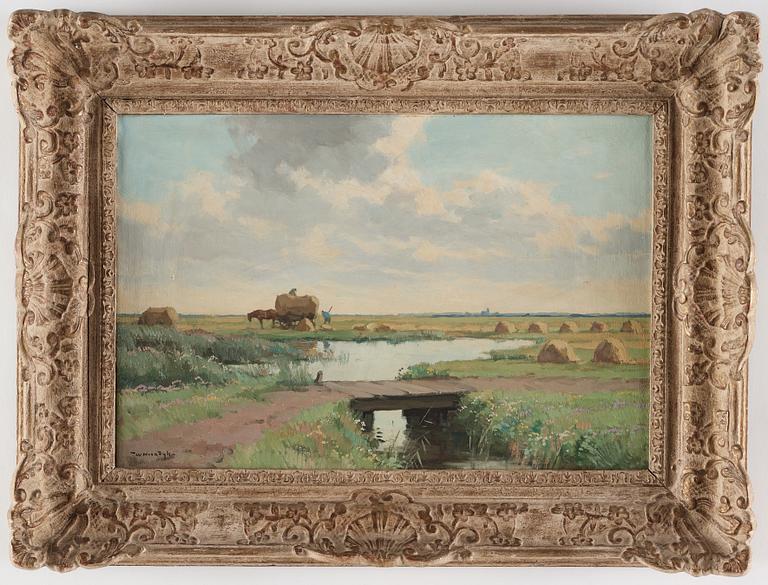 WILLEM NOORDIJK, an oil on canvas, signed.