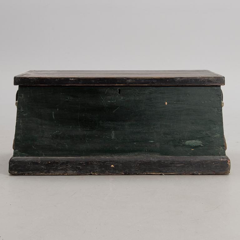 A 19th century seaman's chest.