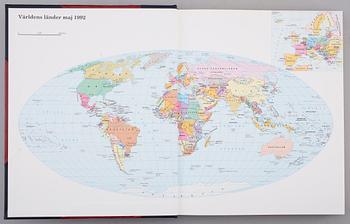 BÖCKER: NATIONALENCYKLOPEDIN, Bra Böcker, 1989, 20 volymer samt Atlas.