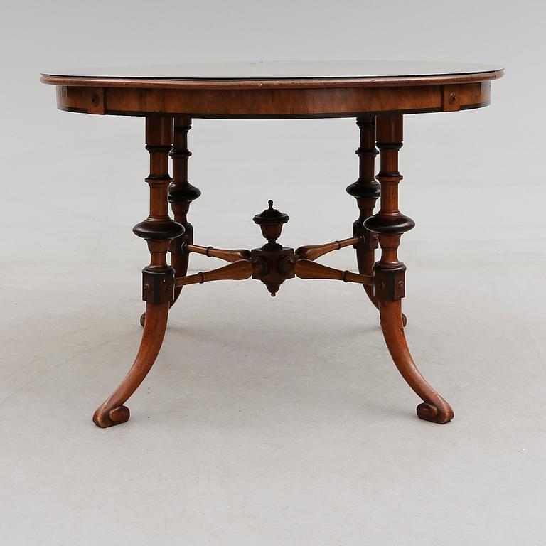 SALONGSBORD, 1800-talets andra hälft.
