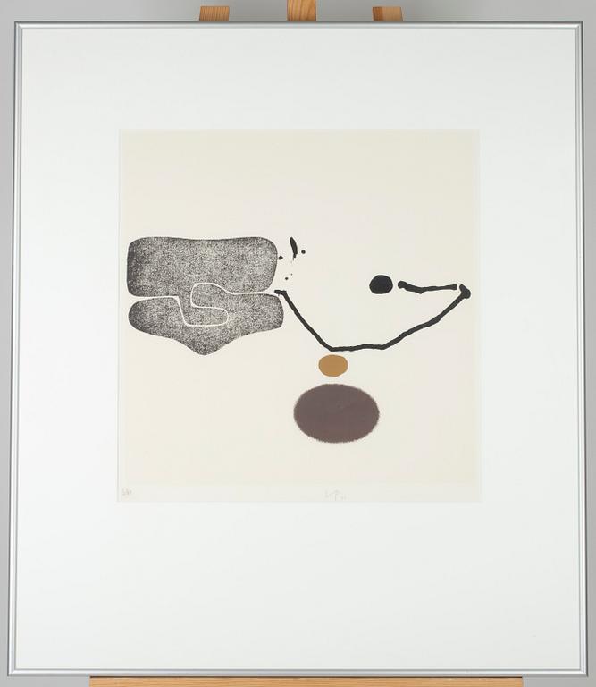 VICTOR PASMORE, färgetsning, signerad, daterad -70 och numrerad 3/60.