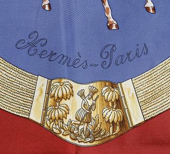 SCARF, Hermès,"Pampa".