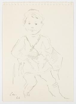 Lotte Laserstein, Seated Boy.