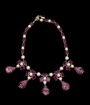 536. A 1960s necklace by Christian Dior.