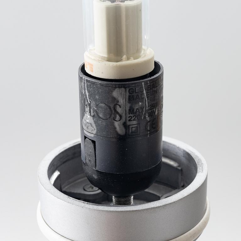 Jasper Morrison, a pair of 'Glo-Ball' floor lamps, Flos, Italy.