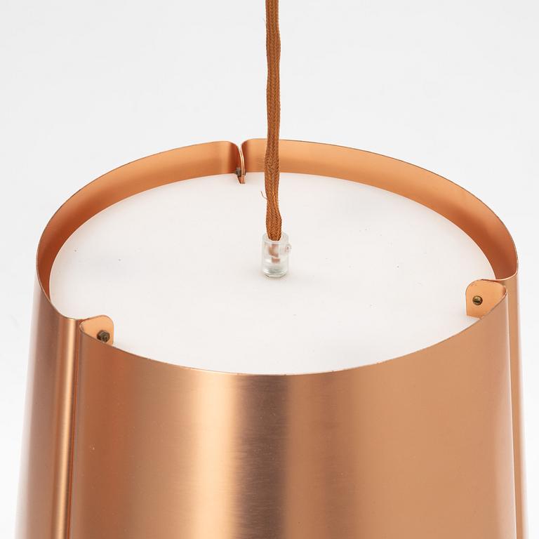 Jonas Lindvall, a model 'W 124 Medium' copper ceiling light, Wästberg.