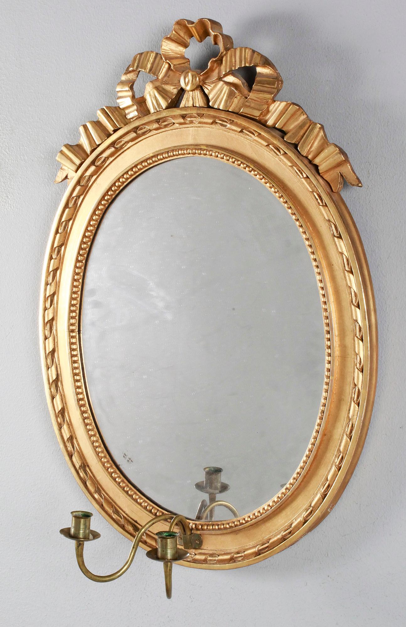 SPEGELLAMPETT, gustaviansk stil, 1800-talets andra hälft.