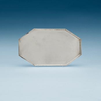 774. A Wiwen Nilsson sterling tray, Lund 1972.