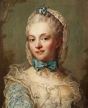 Jakob Björck Attributed to, Countess Anna Elisabeth Löwenhielm.