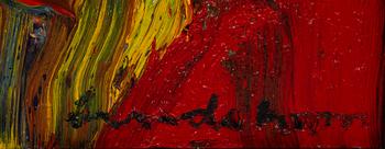 Bengt Lindström, Blå, gul, röd figur.