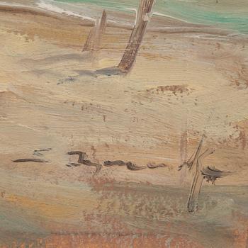 EUGENIUSZ DZIERZENCKI, 2 st. Olja på kartong, signerad.