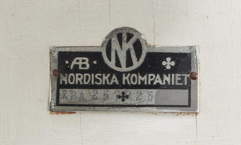 A green lacquered table by Nordiska Kompaniet 1920's-30's.