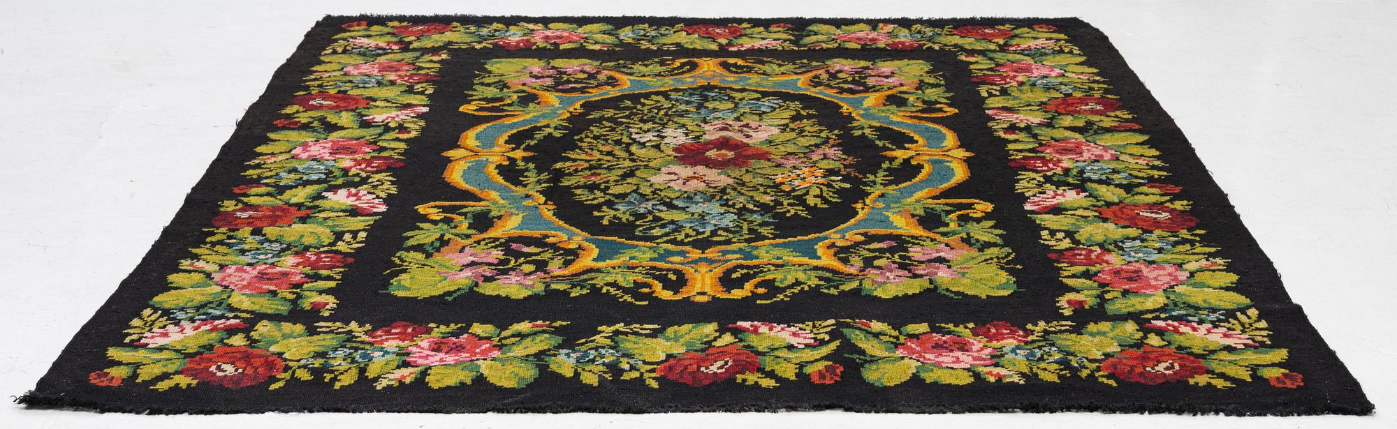 A  Kilim rug, Moldova, approx. 277 x 212 cm.