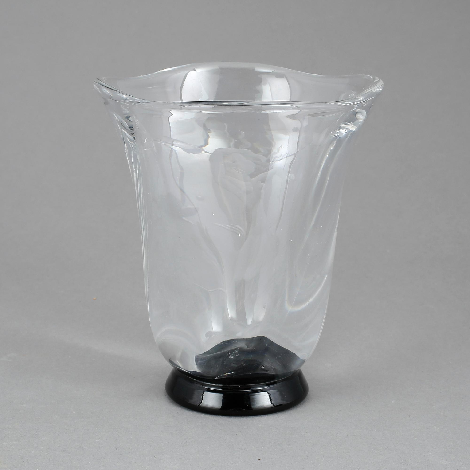 Vas, glas, Vicke Lindstrand, Orrefors, 1930-tal.
