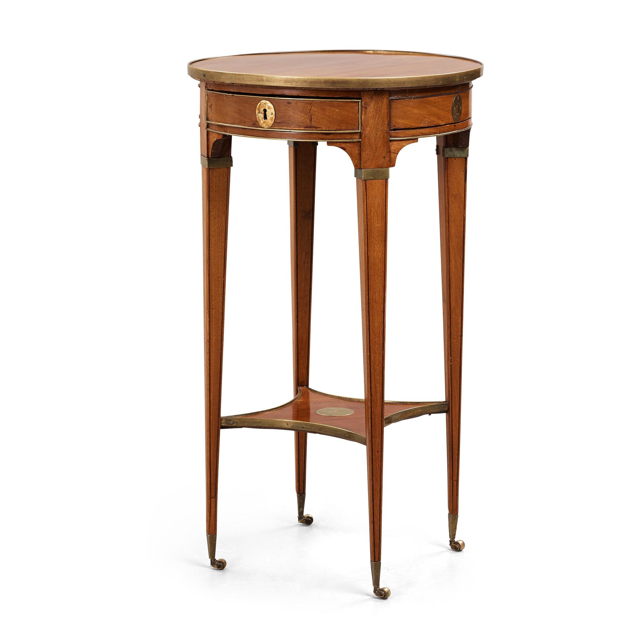BORD, av Anders Lundelius 1783 (mästare i Stockholm 1778-1823), gustavianskt.