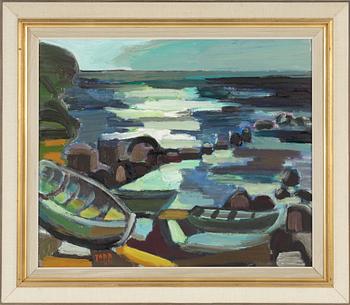 Gunnar Jonn, olja på duk, signerad och daterad -62.