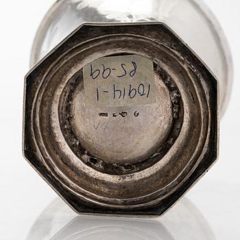 A Finnish silver cup, maker's mark of Carl Anders Berg, Vasa Finland 1820.