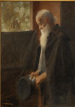 Augustin Zwiller, Porträtt av äldre herre.