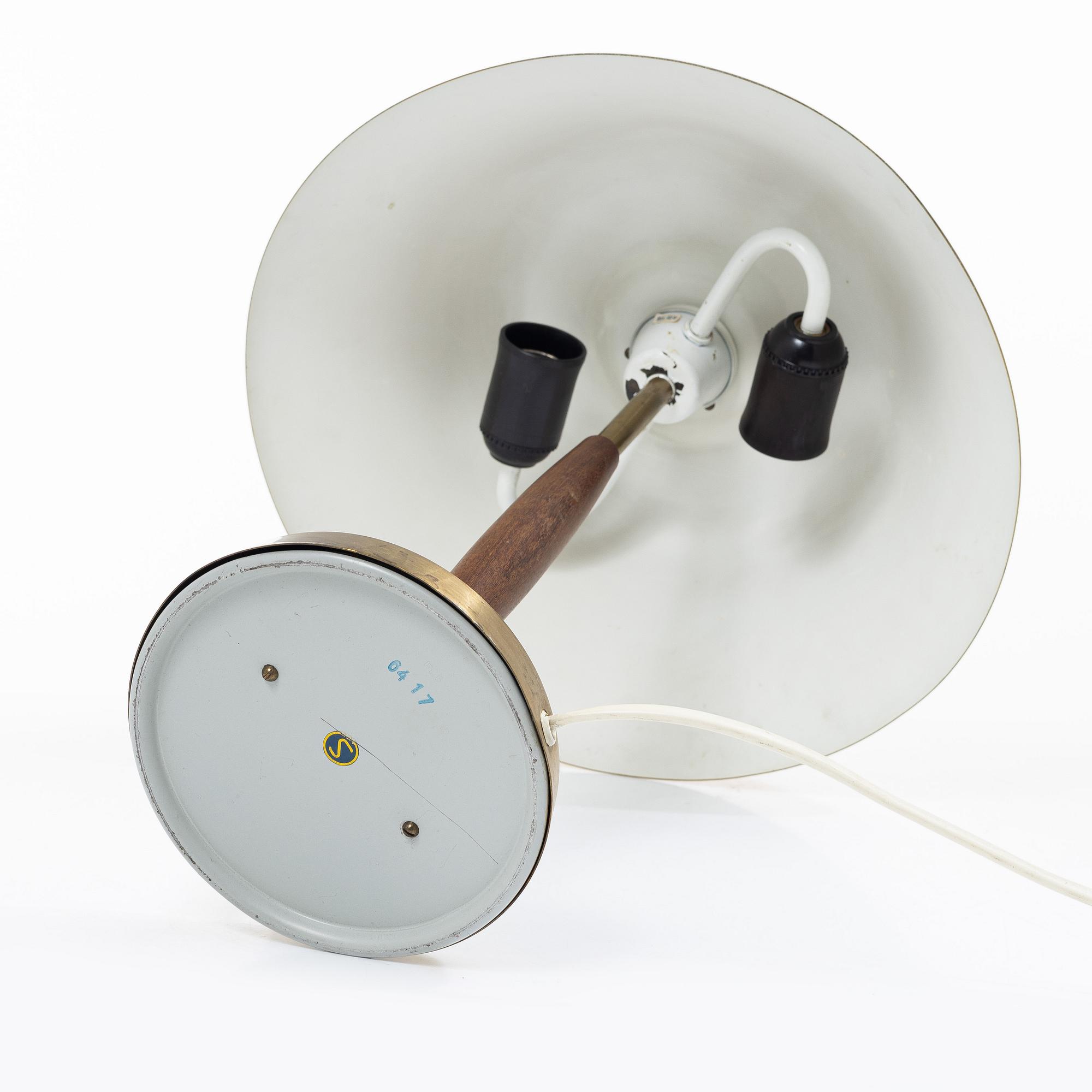 Falkenbergs Belysning, a table lamp model 6417, mid-20th century.