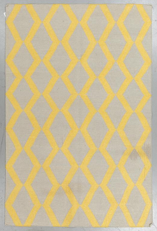 A RUG, flat weave, ca  243 x 155 cm.