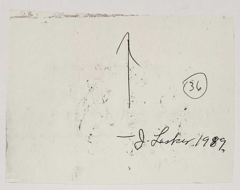 Jonathan Lasker, Utan titel.