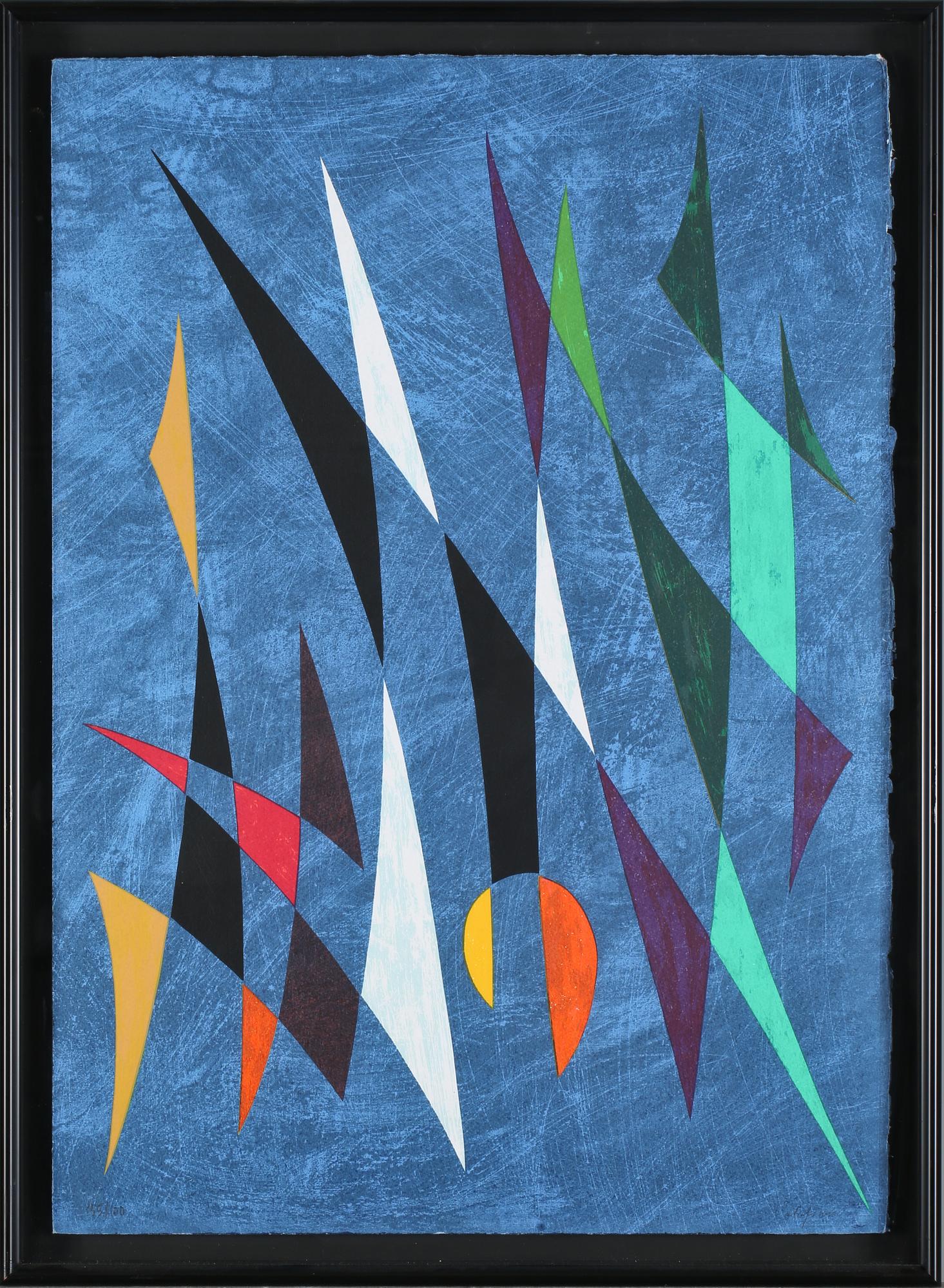 PIERRE OLOFSSON, seriegrafi, signerad och numrerad 35/100.