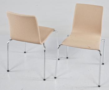 STOLAR, 6 st, "Noa", Jonas Lindwall för Skandiform, 1900/2000-tal.