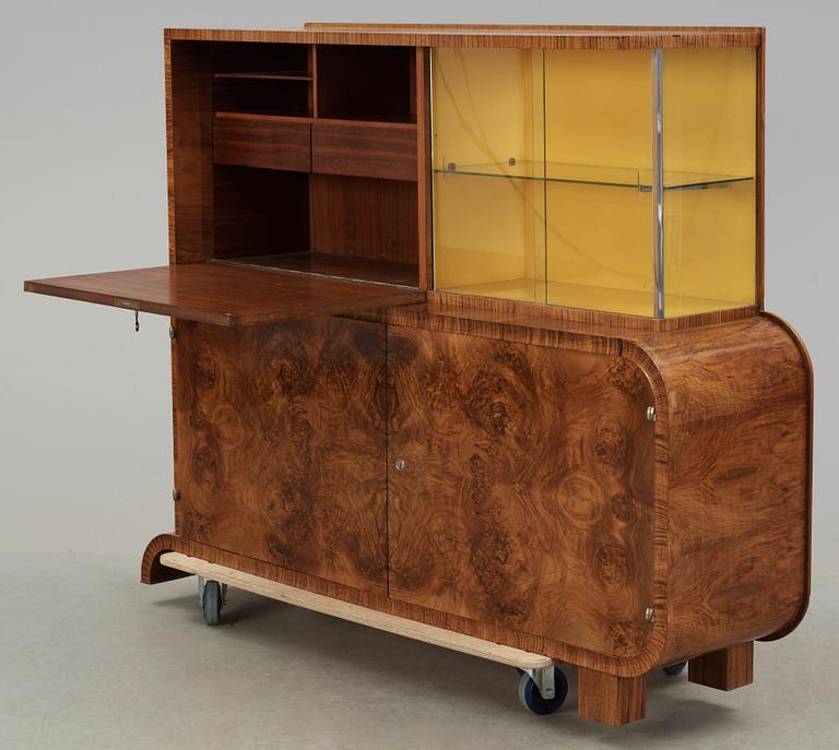 VITRINSKÅP, Art Déco, 1920/30-tal.