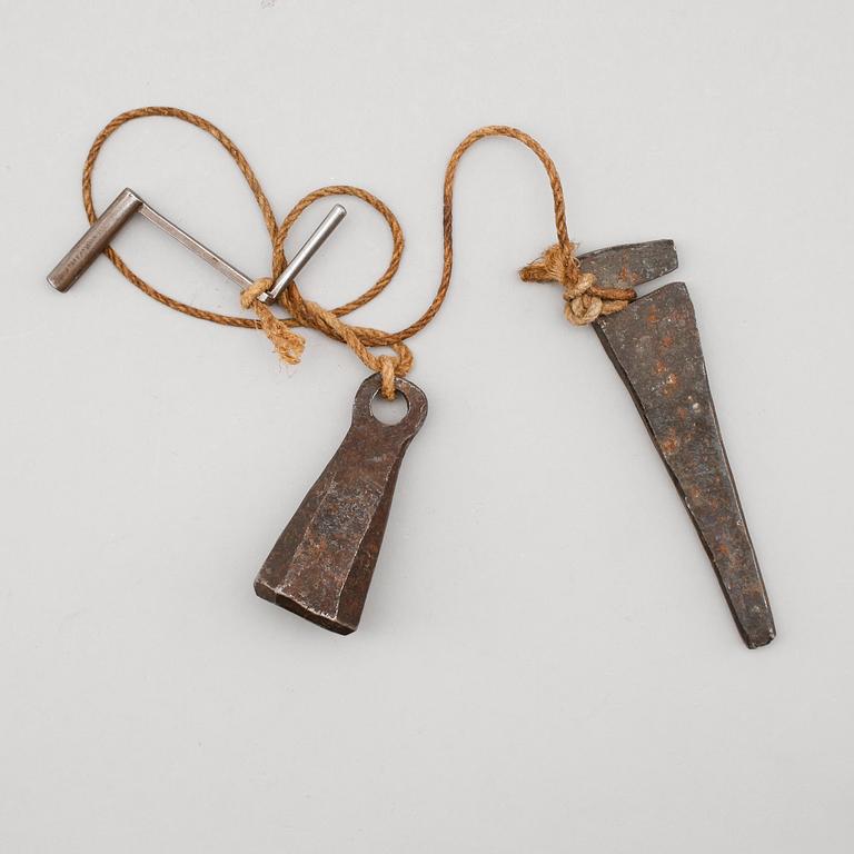 VÄGGUR, gustaviansk, omkring år 1800.