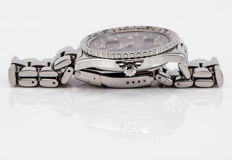 ARMBANDSUR, stål, Breitling, Chronospace.