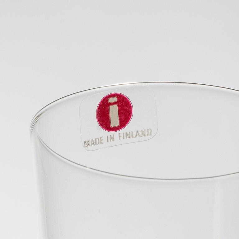 Heikki Orvola, a 111 pieces glass service, "Aurora", Nuutajärvi Notsjö, Arabia and Iittala, late 20th century.