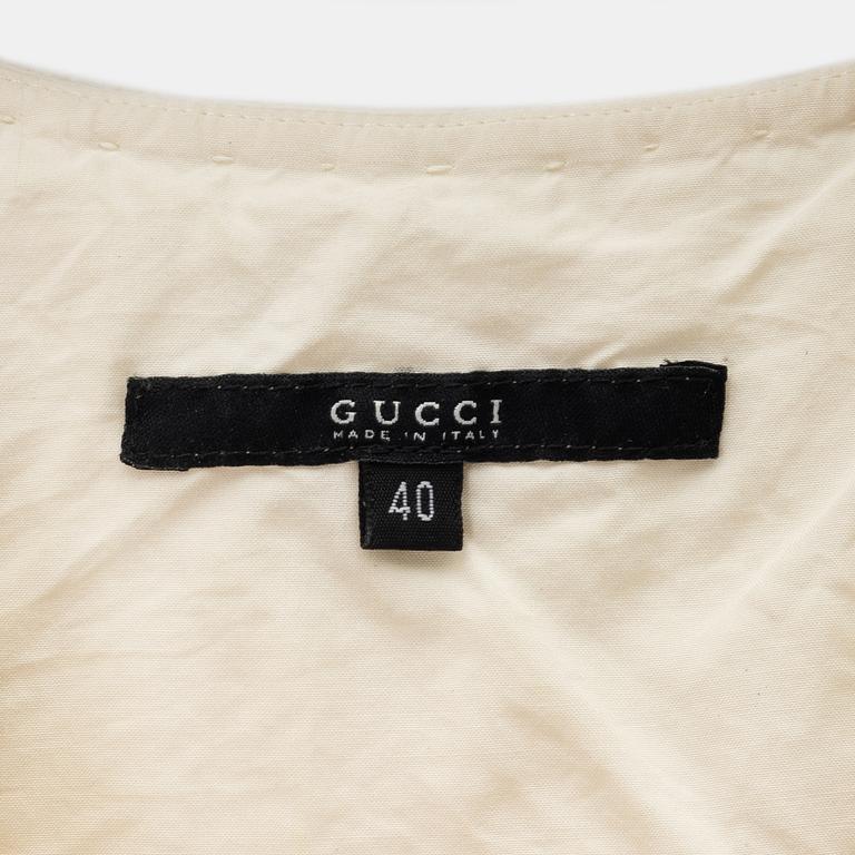 Gucci, a silk blouse, size 40.