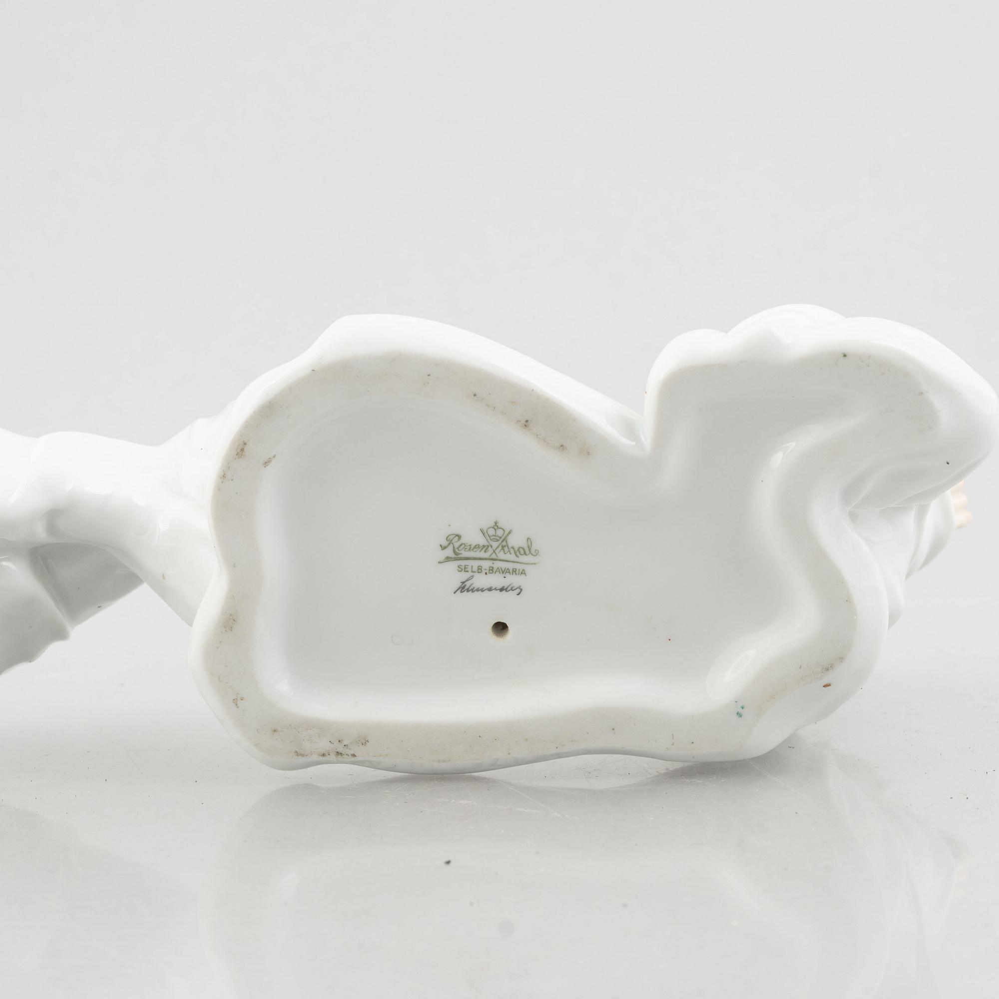 Constantin Holzer-Defani, a porcelain figurine, Rosenthal, Germany, 1924.