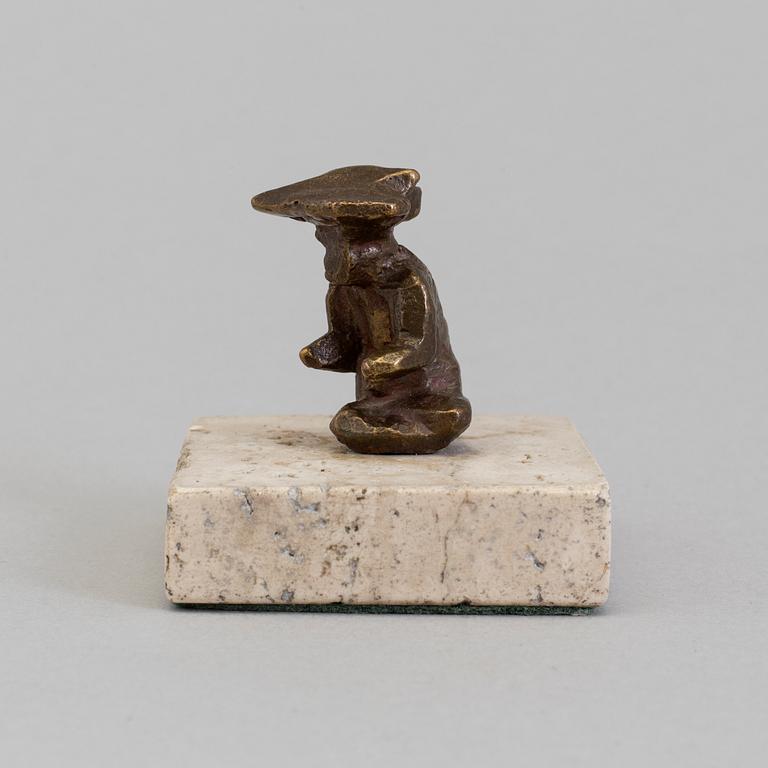 LISS ERIKSSON, skulptur, brons, signerad LE och numrerad IV/X.