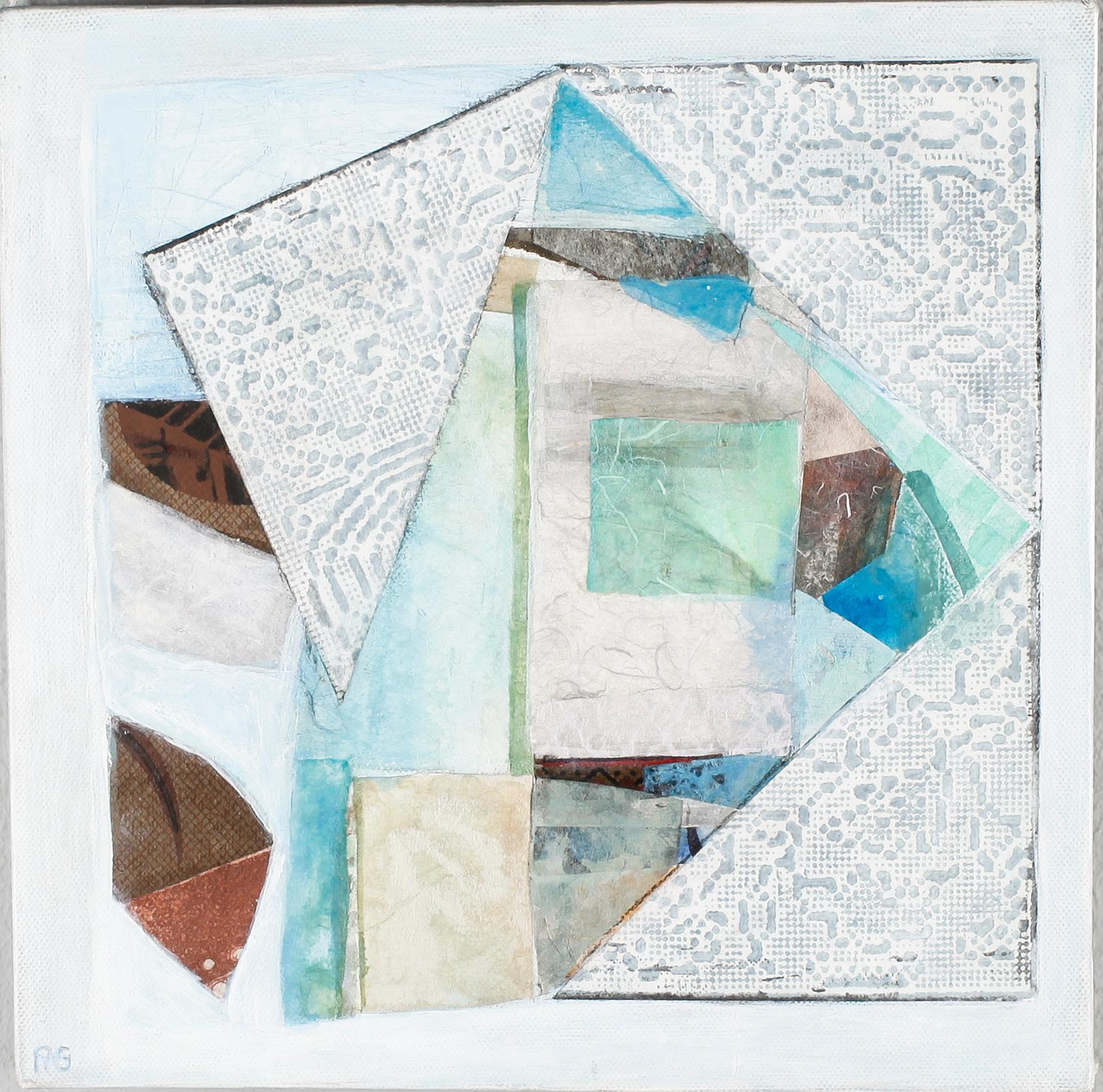 RUTH GOLDMANN-GROSIN, blandteknik, signerad "RG".