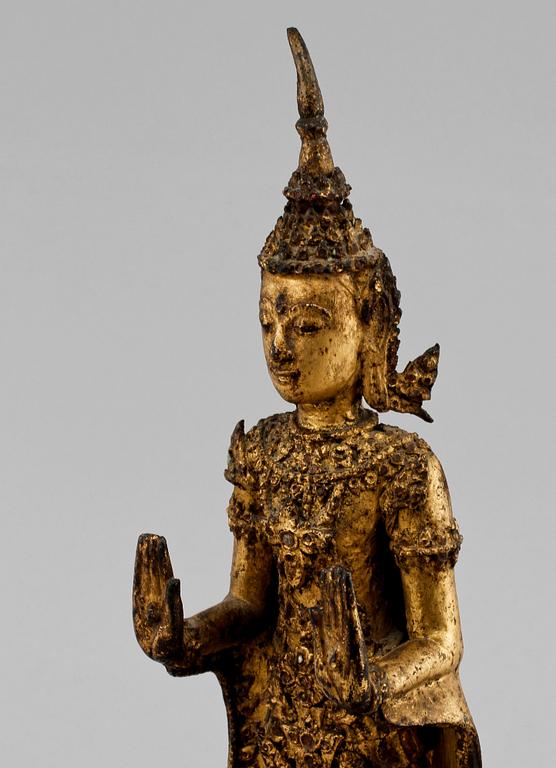 FIGURIN, metall, Thailand/Indien, 1900/2000-tal.