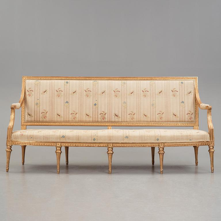 SOFFA, gustavianskt stockholmsarbete, 1700-talets slut.