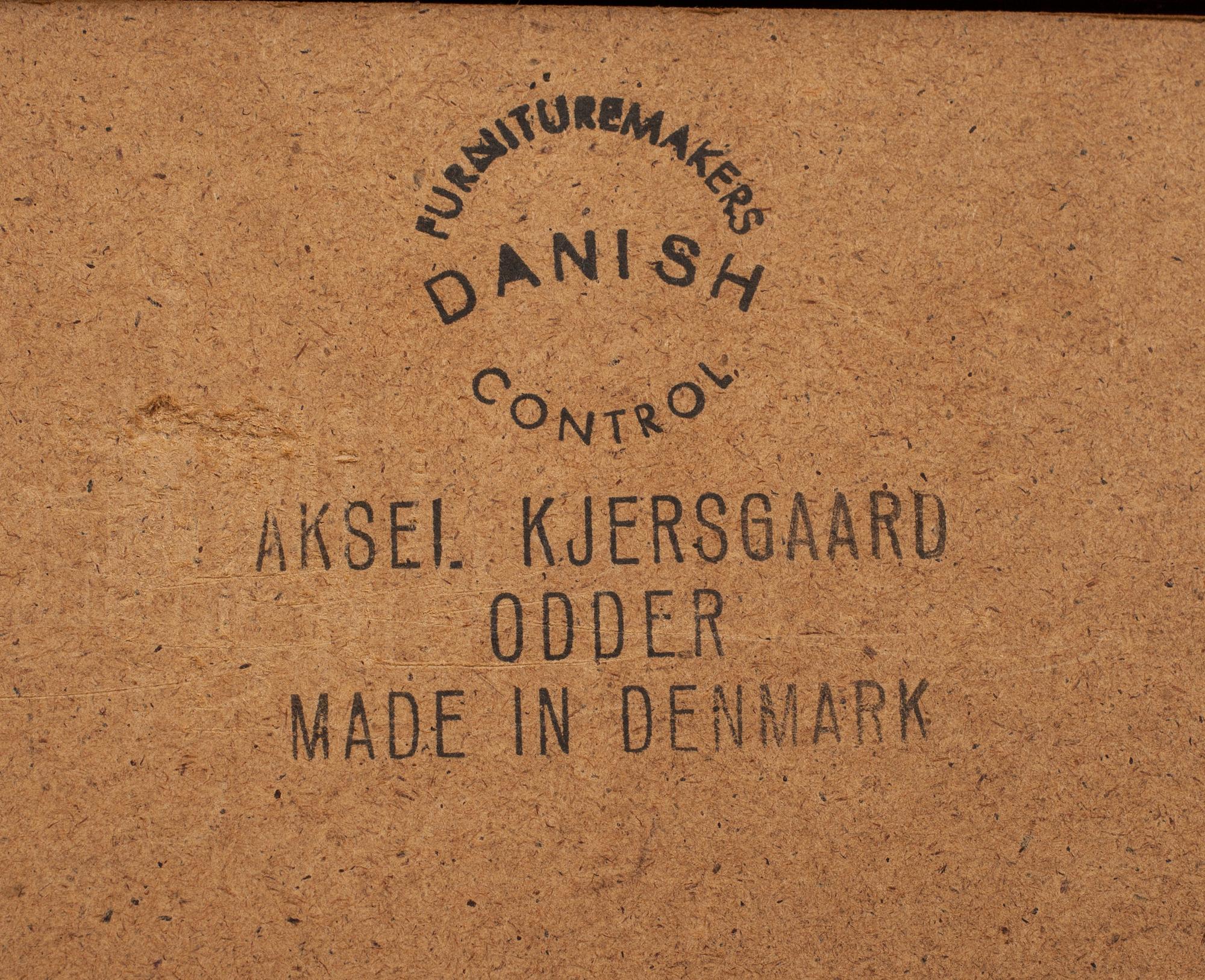 SPEGEL, Aksel Kjersgaard, Danmark 1950/60-tal.