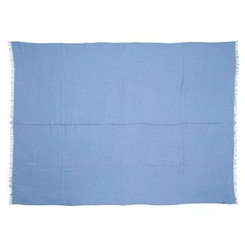 871. HERMÈS, a lavender blue cashmere and wool shawl.