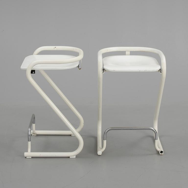 BARSTOLAR, 5 st, "S70-3", Börge Lindau och Bo Lindekrantz, Lammhults.