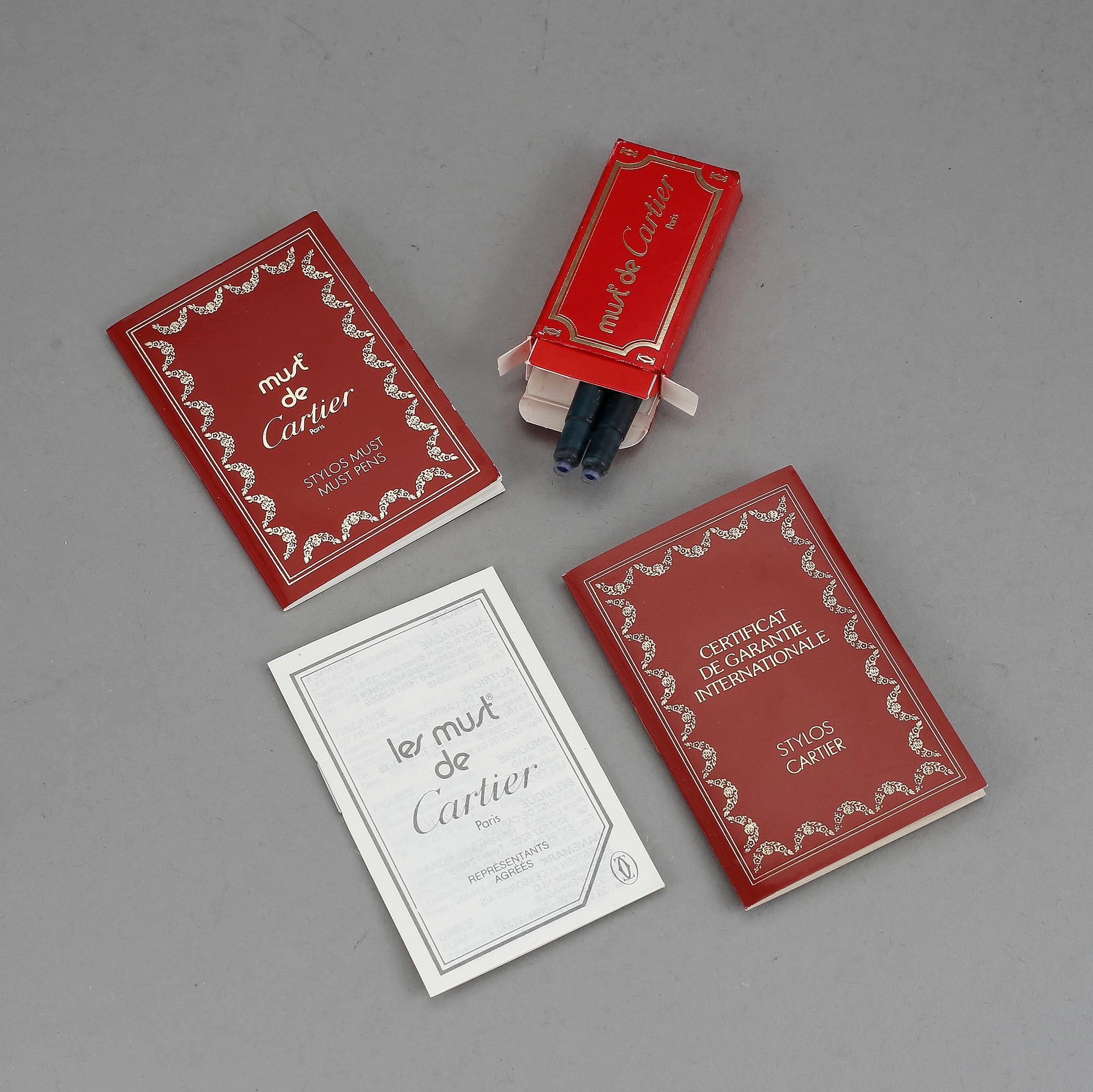 RESERVOARPENNA, Le Must de Cartier, 1990.