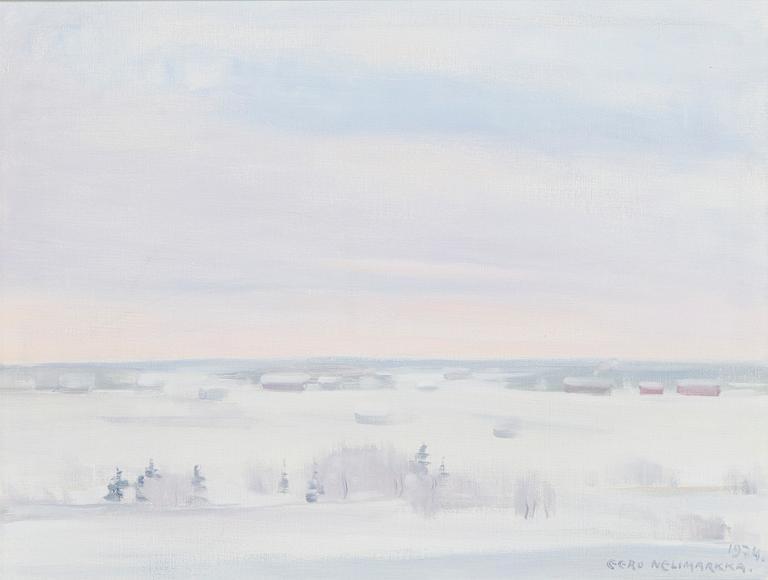 Eero Nelimarkka, Winter Landscape.