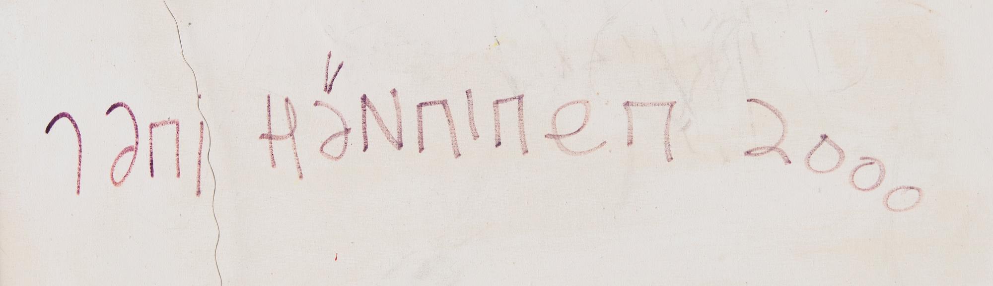 JANI HÄNNINEN, UTAN TITEL.