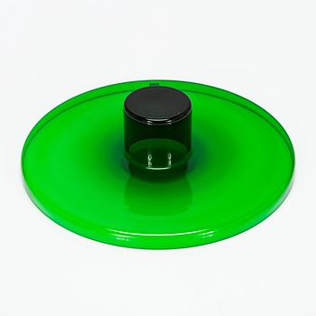 Oiva Toikka, kynttilänjalka/maljakko, "Majakka", signeerattu Notsjö Nuutajärvi.