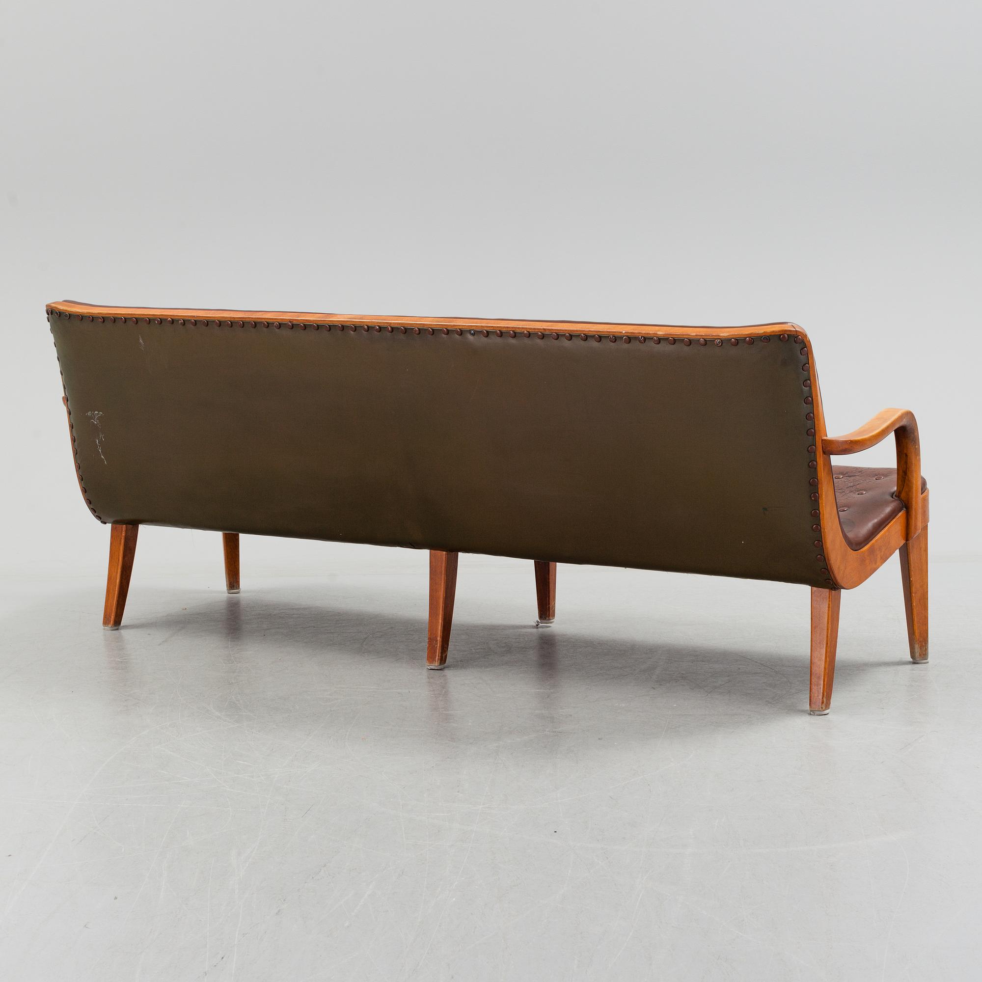 AXEL LARSSON, soffa, Svenska Möbelfabrikerna Bodafors, 1930-tal.