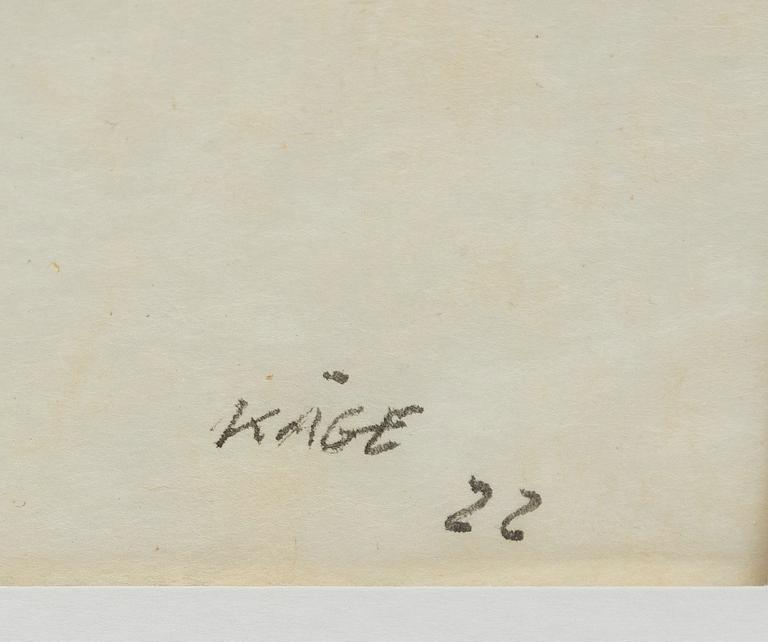 Wilhelm Kåge, Three sketches.