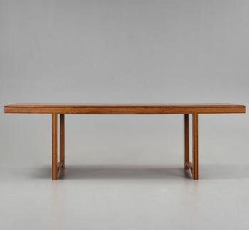 Nils Ahrbom & Helge Zimdahl, a walnut table, Stockholm 1932.