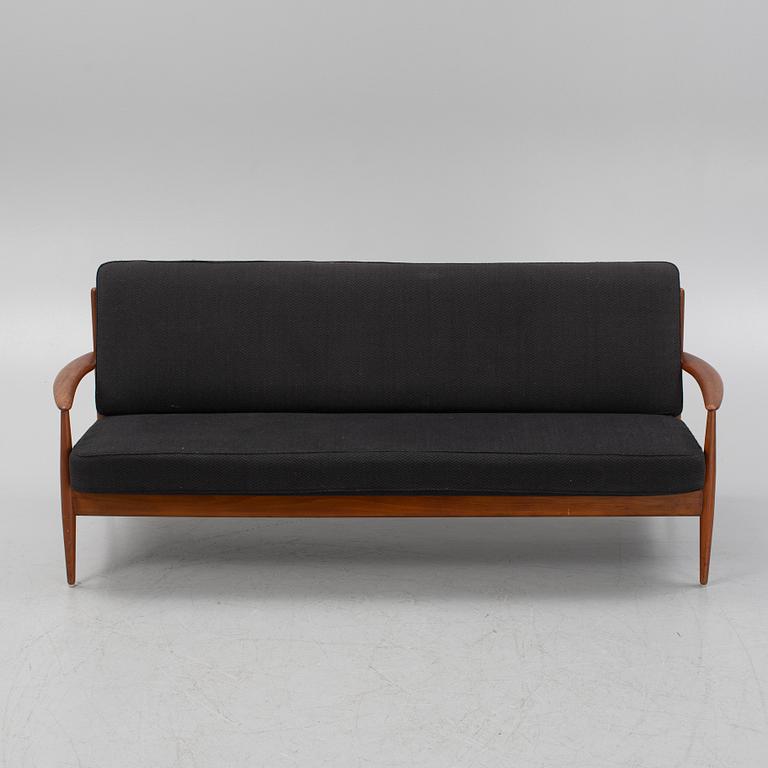 Grete Jalk, a sofa from France & Daverkosen, Denmark, 1960's.